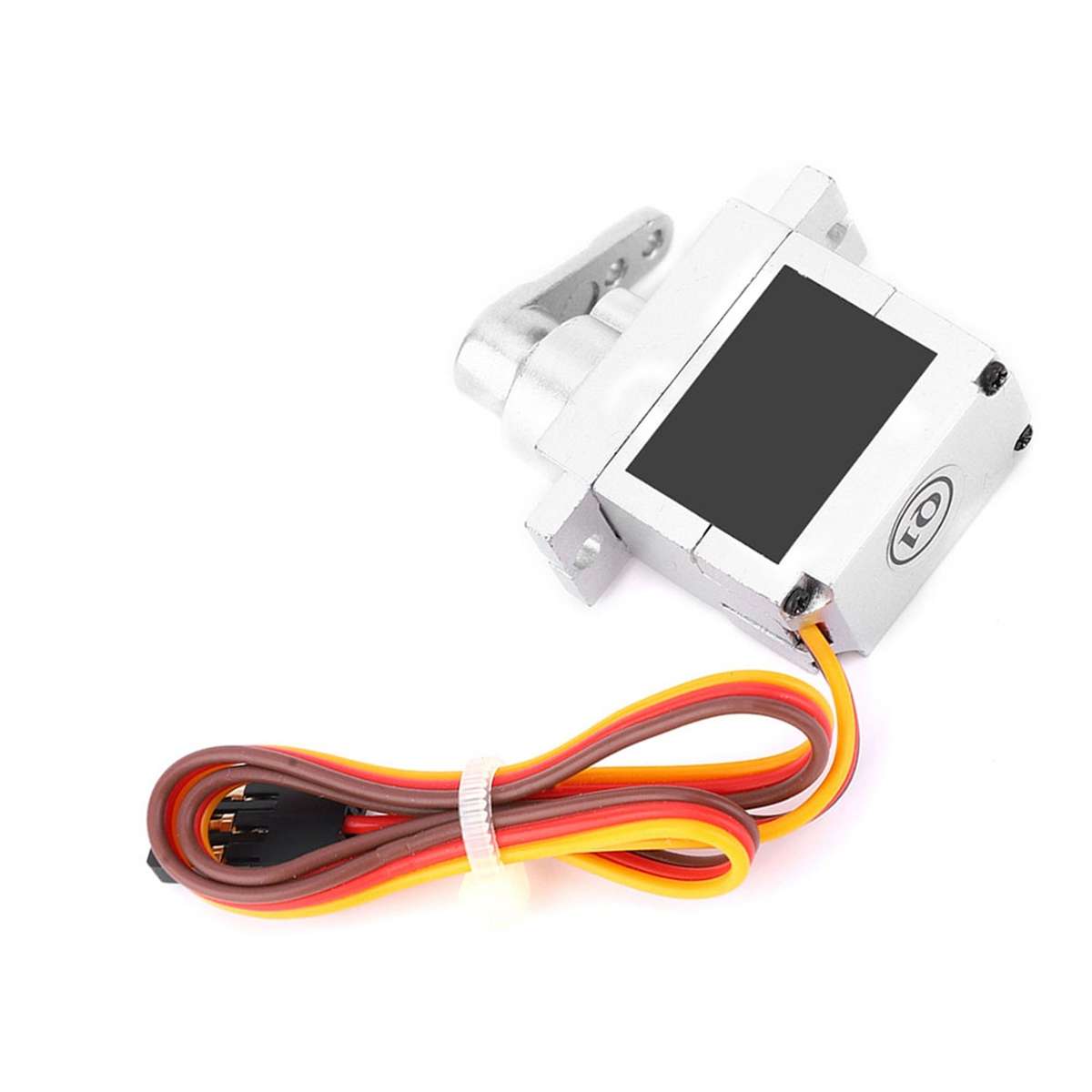 ((Silver)9g Metal Servo Steering Engine Accessory Fit For WPL B1 B14 B16 CW