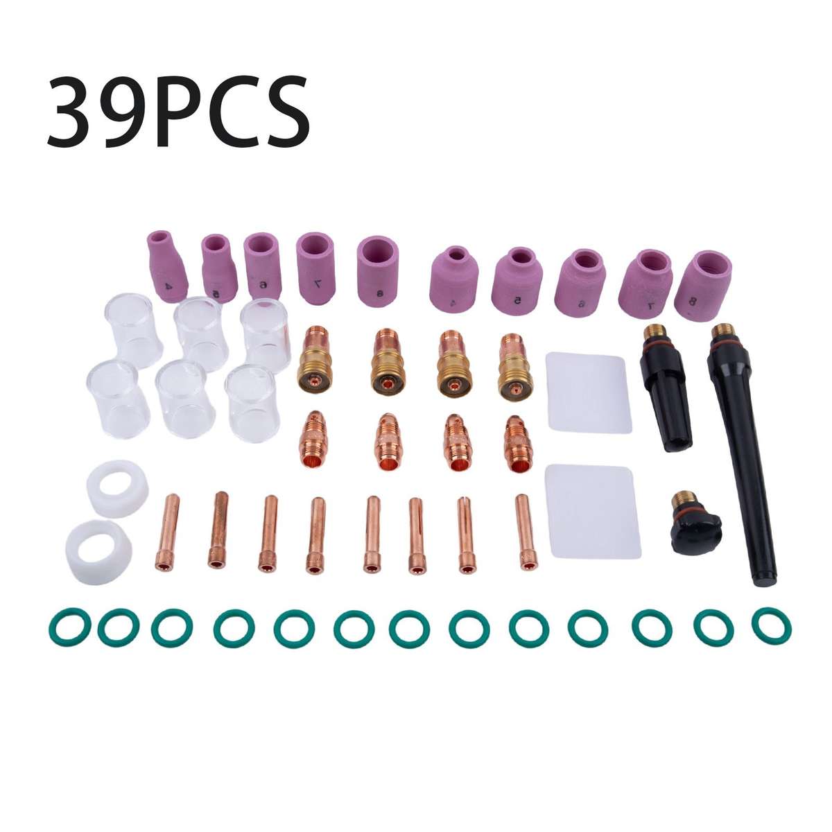 Industrial Welding Torch Accessories TIG Accessories Collets Consumables