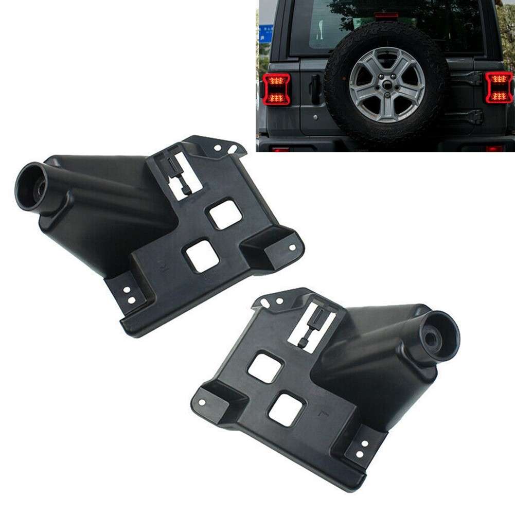 Rear Taillight Bracket Pair For Jeep Wrangler JL 2018 2019 Perfect-Replac