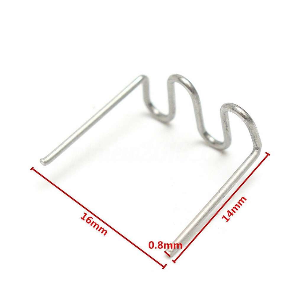 1200PCS 0.6/0.8mm Hot Stapler Staples For Plastic Welder/Car Bumper Repair Kit