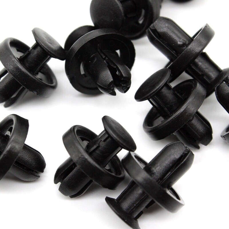 10Pcs Nylon Push Type Retainers 909140065 Fit For Subaru Forester WRX Legacy Hot