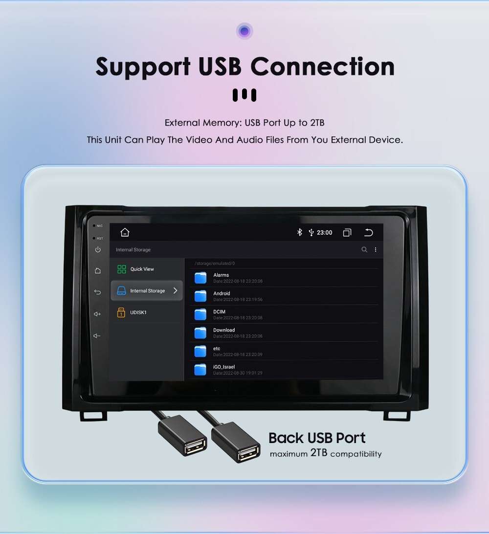 For Chevrolet Silverado GMC Sierra 2014-2018 Android 12 Car Radio DSP GPS 4+64GB