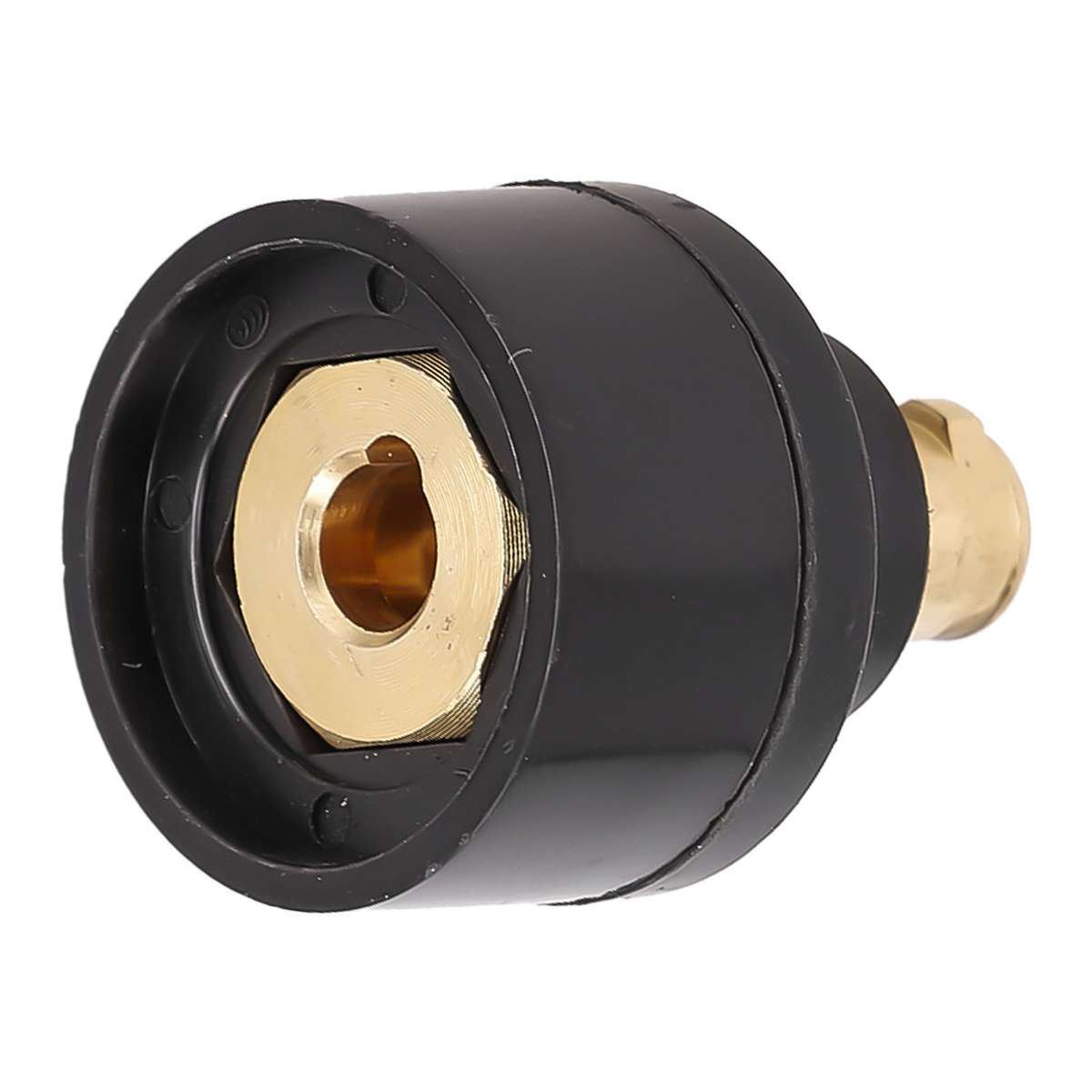 1x Plug Adapter For TIG Welding Torches From 10-25 (9mm) To 35-50 (13mm) Plugs