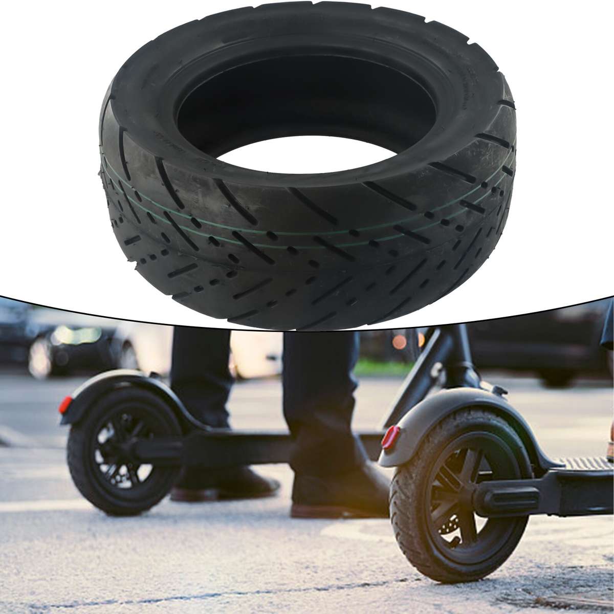 11 Inch 90/65-6.5 -Rode Tire Tubeless Tyre For-11x Electric Scooter