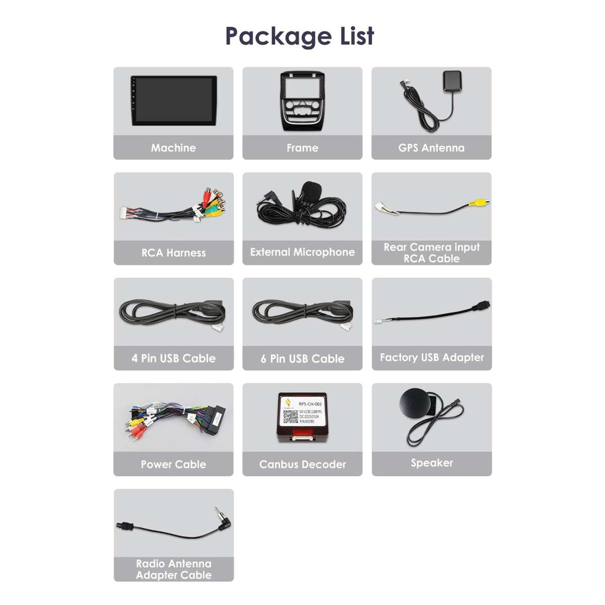 CarPlay Radio Stereo 8Core Android13 For Dodge Durango 2014-2020 GPS Navi 6+64GB