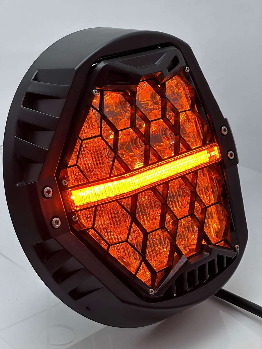 7 inch LED Projector Headlight w/Two Version DRL For Harley Davidson motorcycle