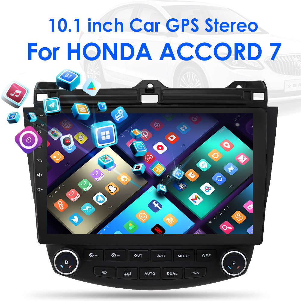 10.1'' For 2003-2007 Honda Accord Android 10 Auto Car Play Radio GPS Navi Player