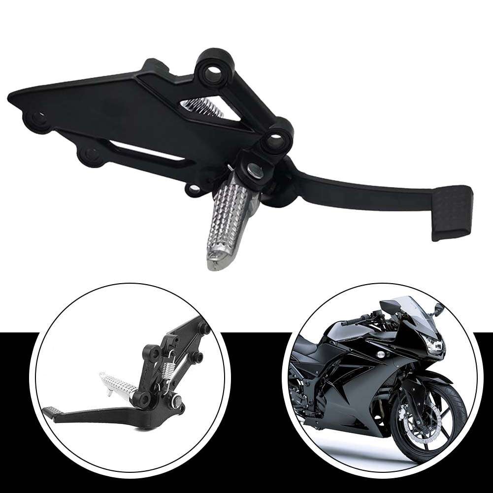 1* Foot Peg Bracket Brake Pedal Lever For KAWASAKI EX 250R NINJA250 R 300 Part