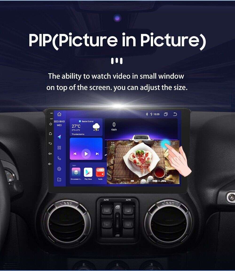 10.1" For Jeep Grand Cherokee/Chrysler/Dodge Android 12 Car Stereo CarPlay GPS