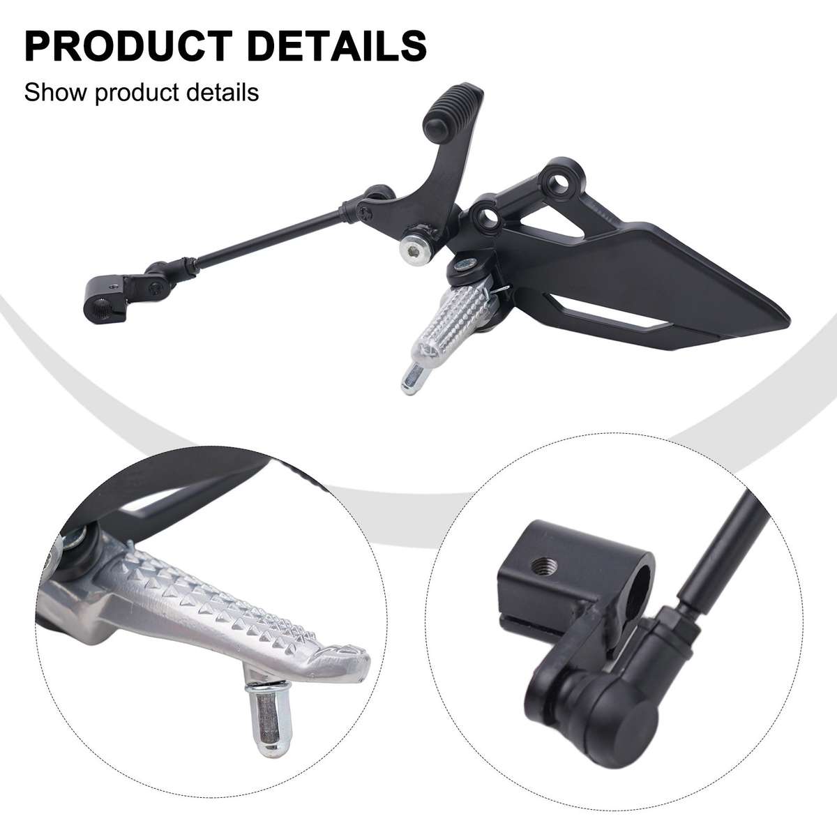 Foot Peg Bracket Brake Pedal Lever/ Assembly For KAWASAKI EX 250R NINJA250 R-300