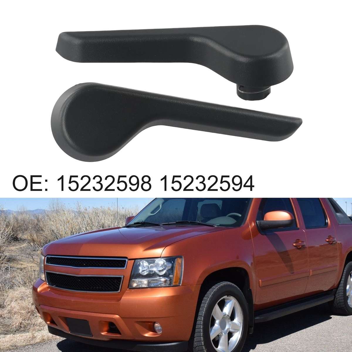 Right & Left Seat Recliner Handle For GMC Sierra For Chevy 2007-2014