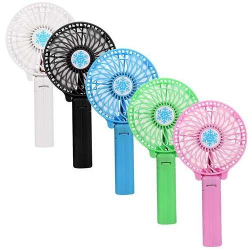 Portable Handheld Mini Air Conditioner Cooler Fan USB Rechargeable Battery