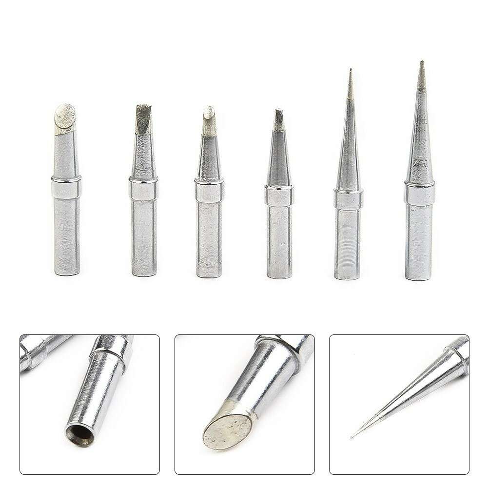 6*Replacement ET Soldering Iron Tips For Weller WE1010NA/WESD5