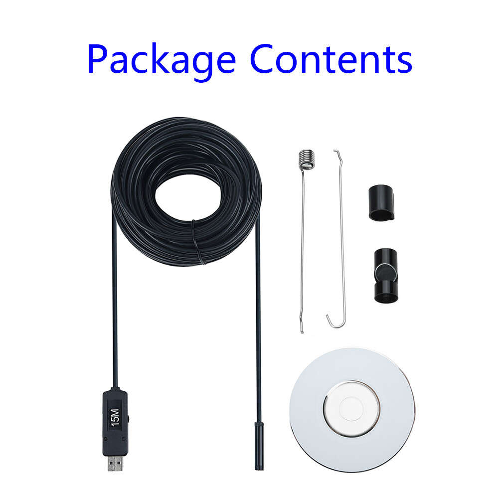 50 FT Pipe Inspection Camera USB Endoscope Video Sewer Drain-Cleaner,Water-proof
