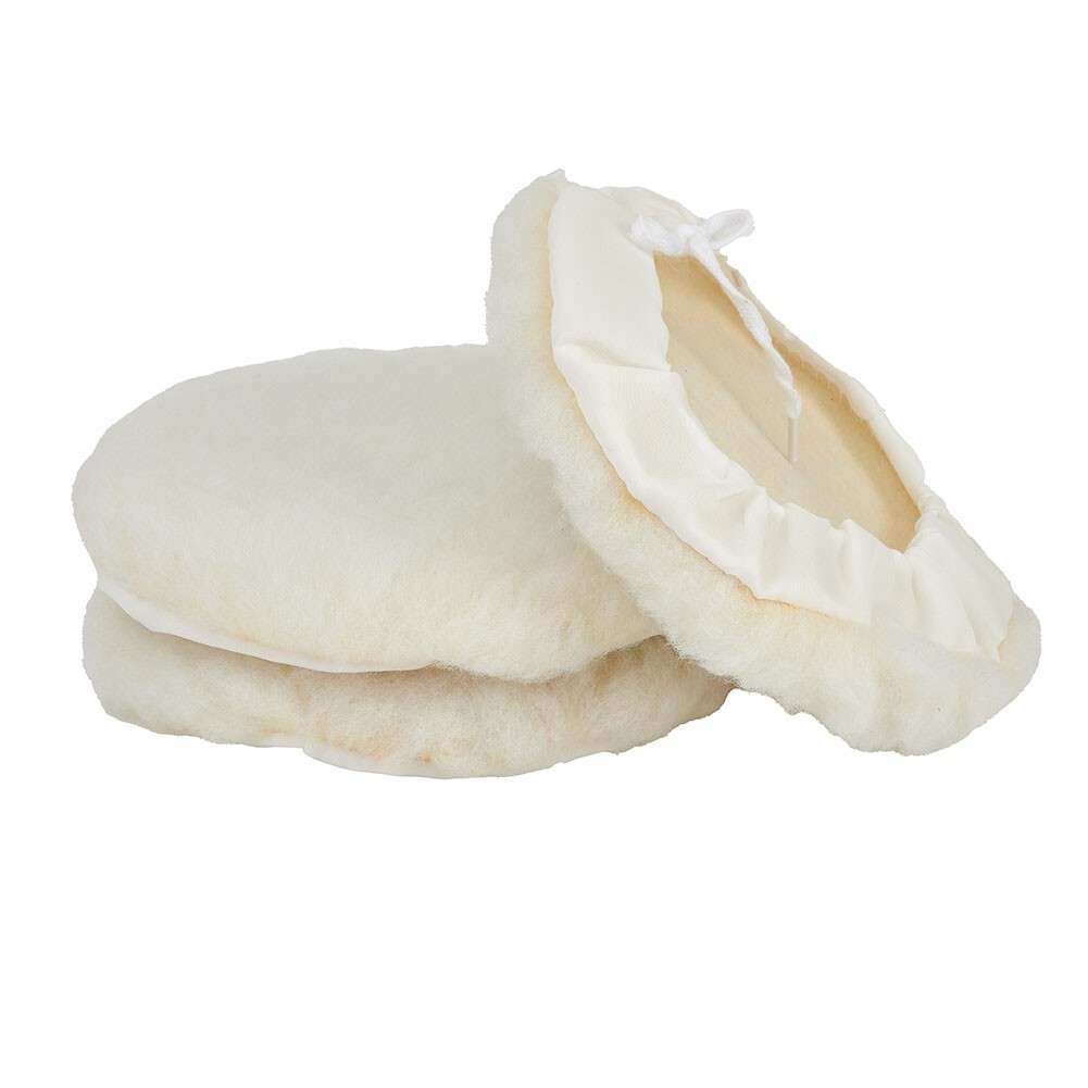 3Pcs 7inch Car Lambs Wool Bonnet Buffing Wheel Pad Buffer Polishing Polisher Pad