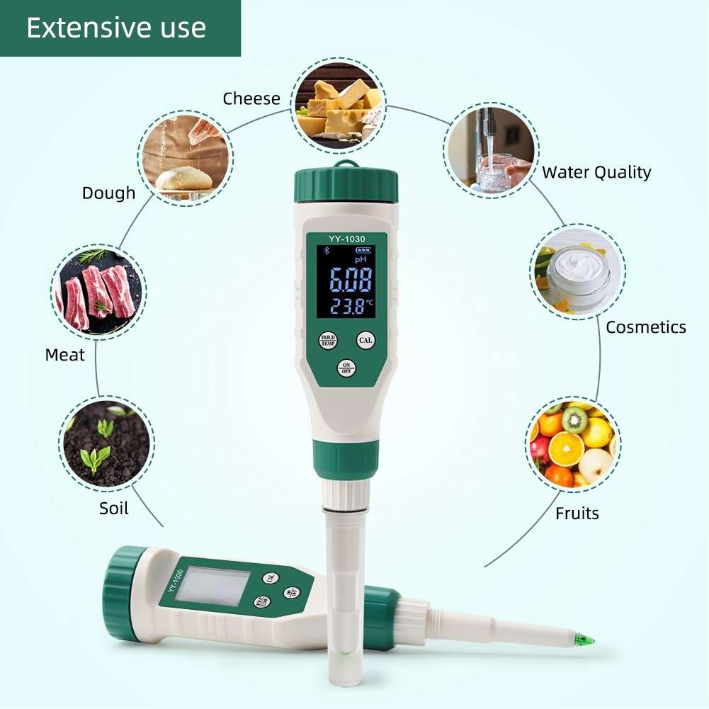 230*42*42mm 1pcs Food Acidity Meter PH Tester Temperature Tester,Waterpr