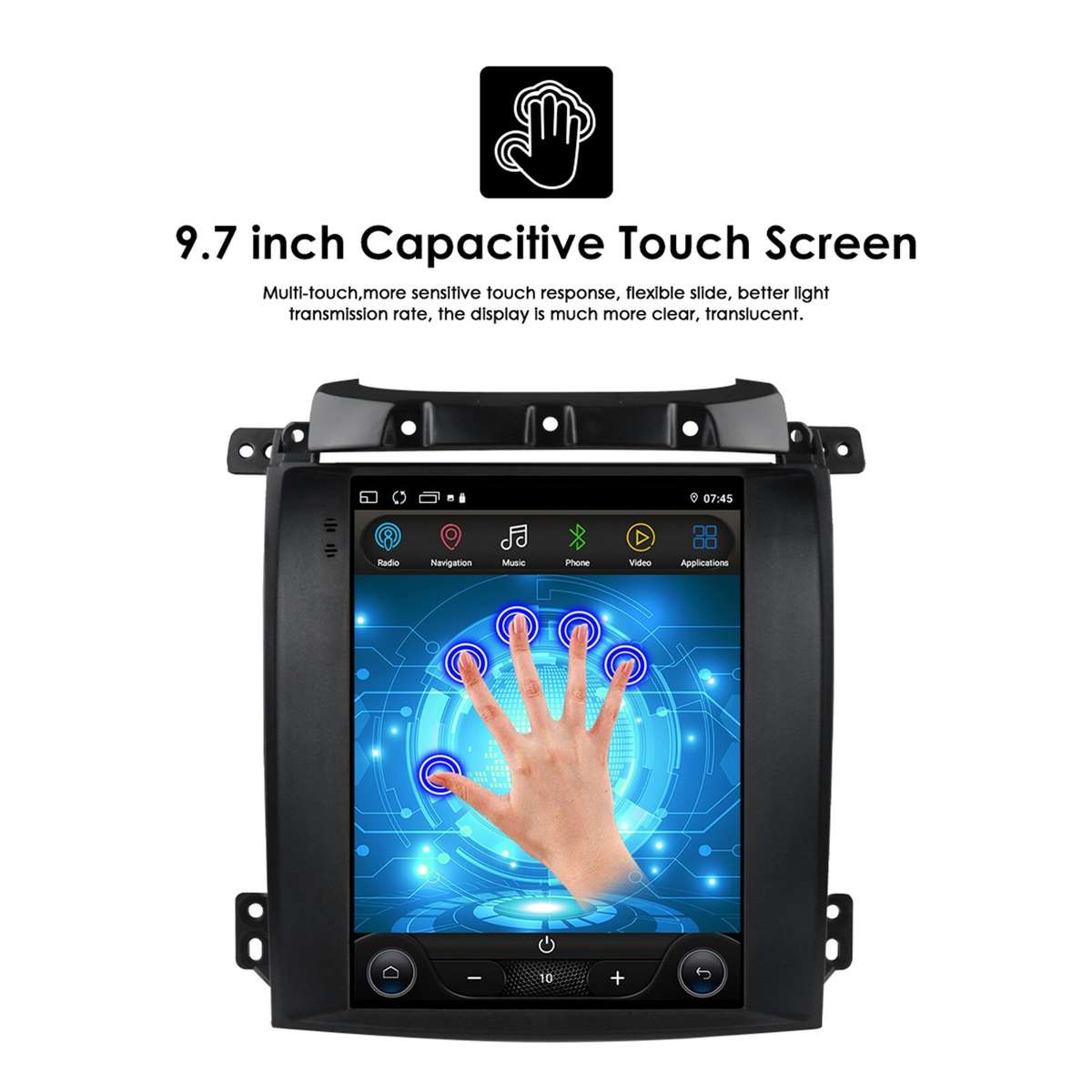 9.7" For 2002-2006 Kia Sorento Android 13 Car Radio Stereo GPS Navigation 8Core