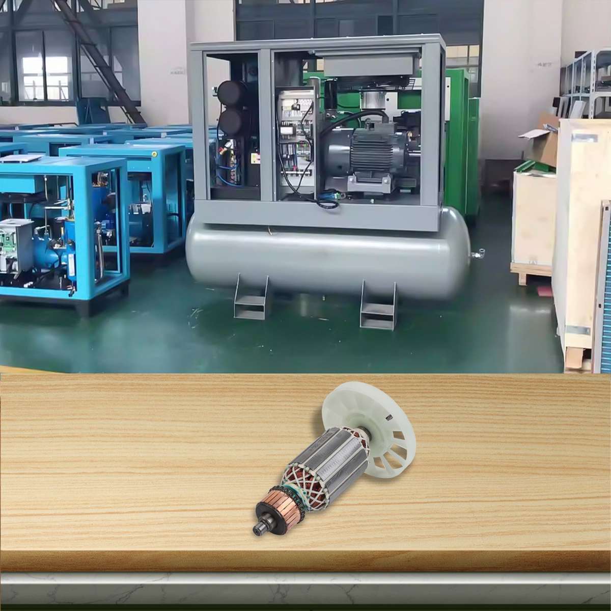 AC220V-240V Armature Rotor Anchor Replacement For Electric Rotary Hammer HM0810