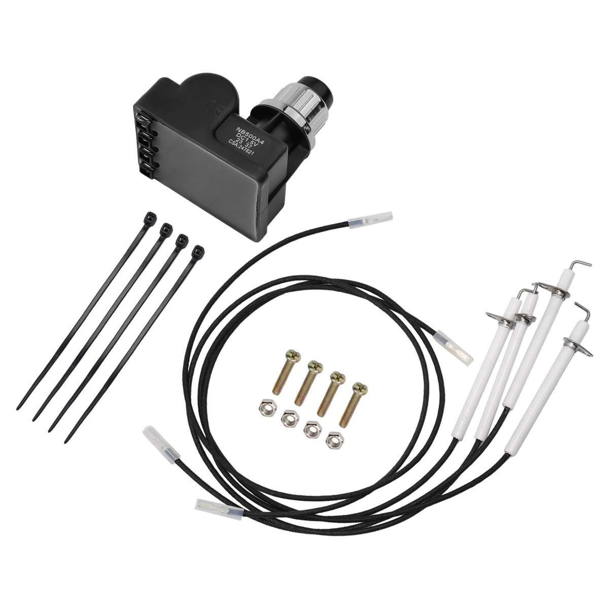 For 36 Inch Griddle Grill for IGNITION Kit Push Button Electronic-Bat