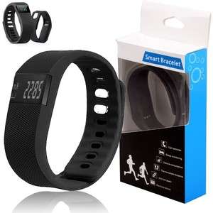 TW64 Smartwatch Wristband Bracelet, Bluetooth4.0/OLED/IP67/Pedometer/Sleep Tracker for Android/iOS