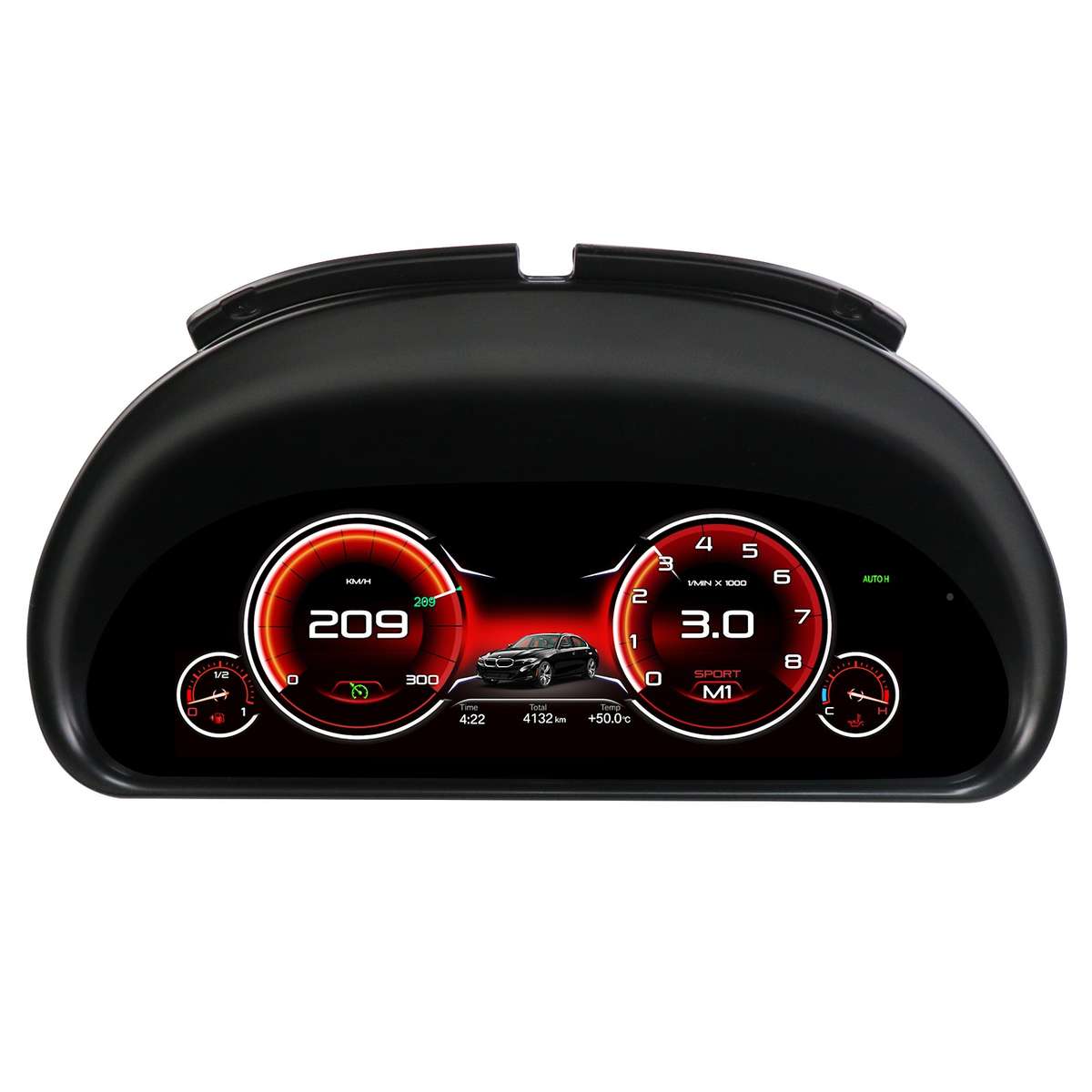 10.25" Digital Dashboard Cluster Instrument Fr BMW 5 Series E39 X5 E53 1996-2006