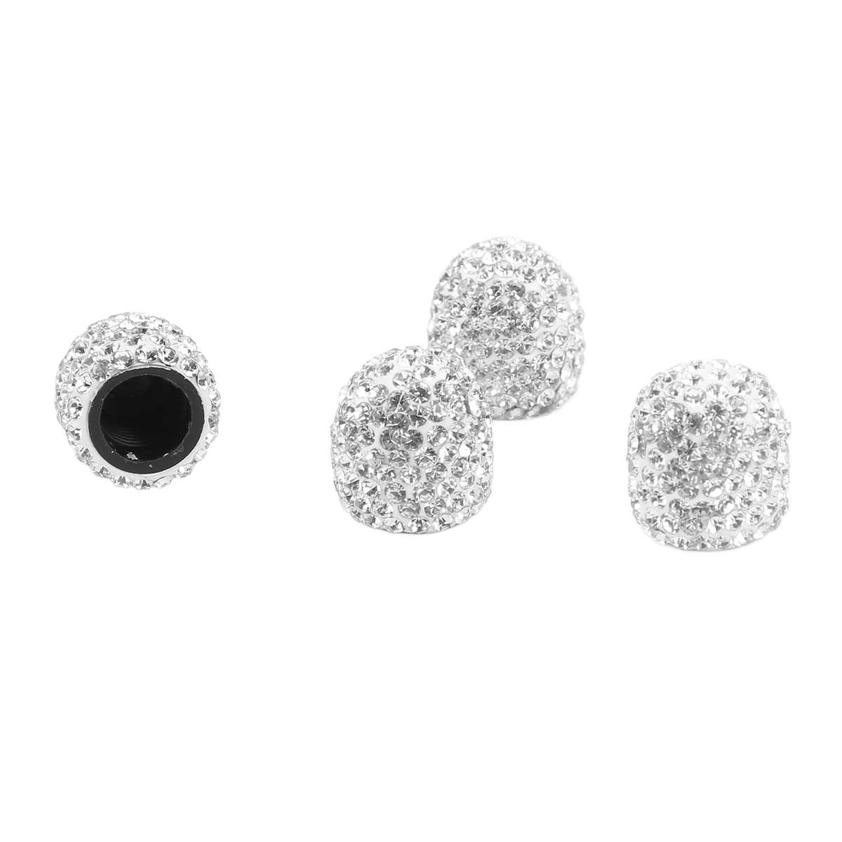4 Pcs Valve Stem Caps 15mm Stem Air Cover Tire Decoration For Car Moto CHW