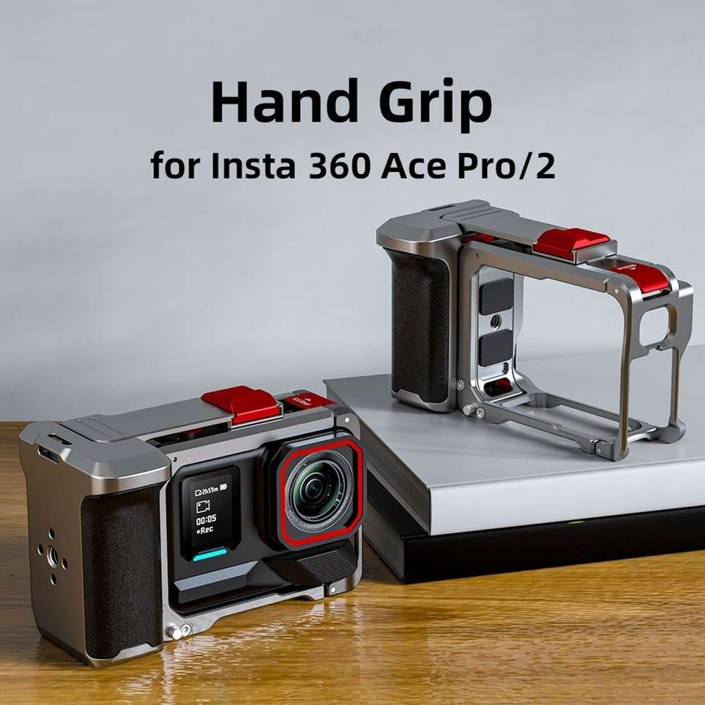 For Insta360 AcePro/2 Street Photography Handle: Portable Non-Slip Grip