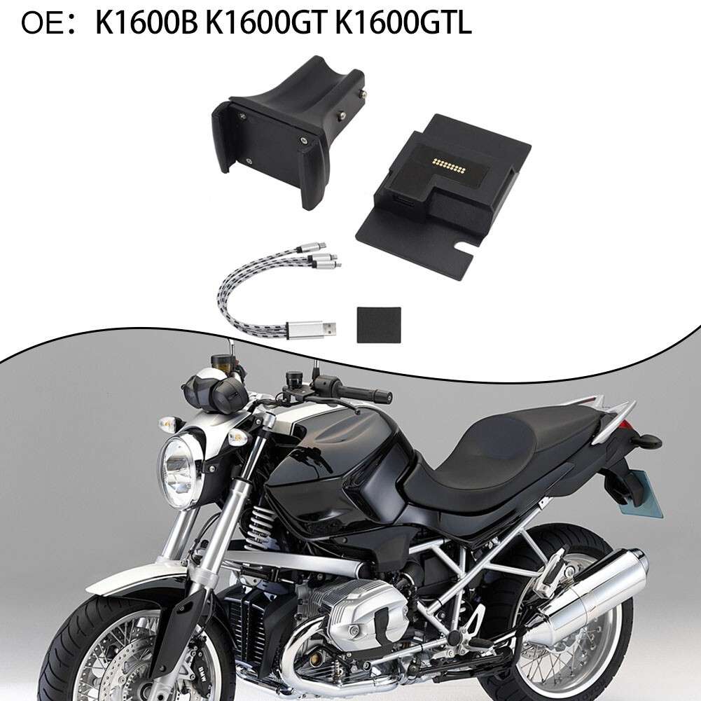 Motorcycle GPS Phone Navigation Bracket USB Charger Holder Mount Stand 2011-2020