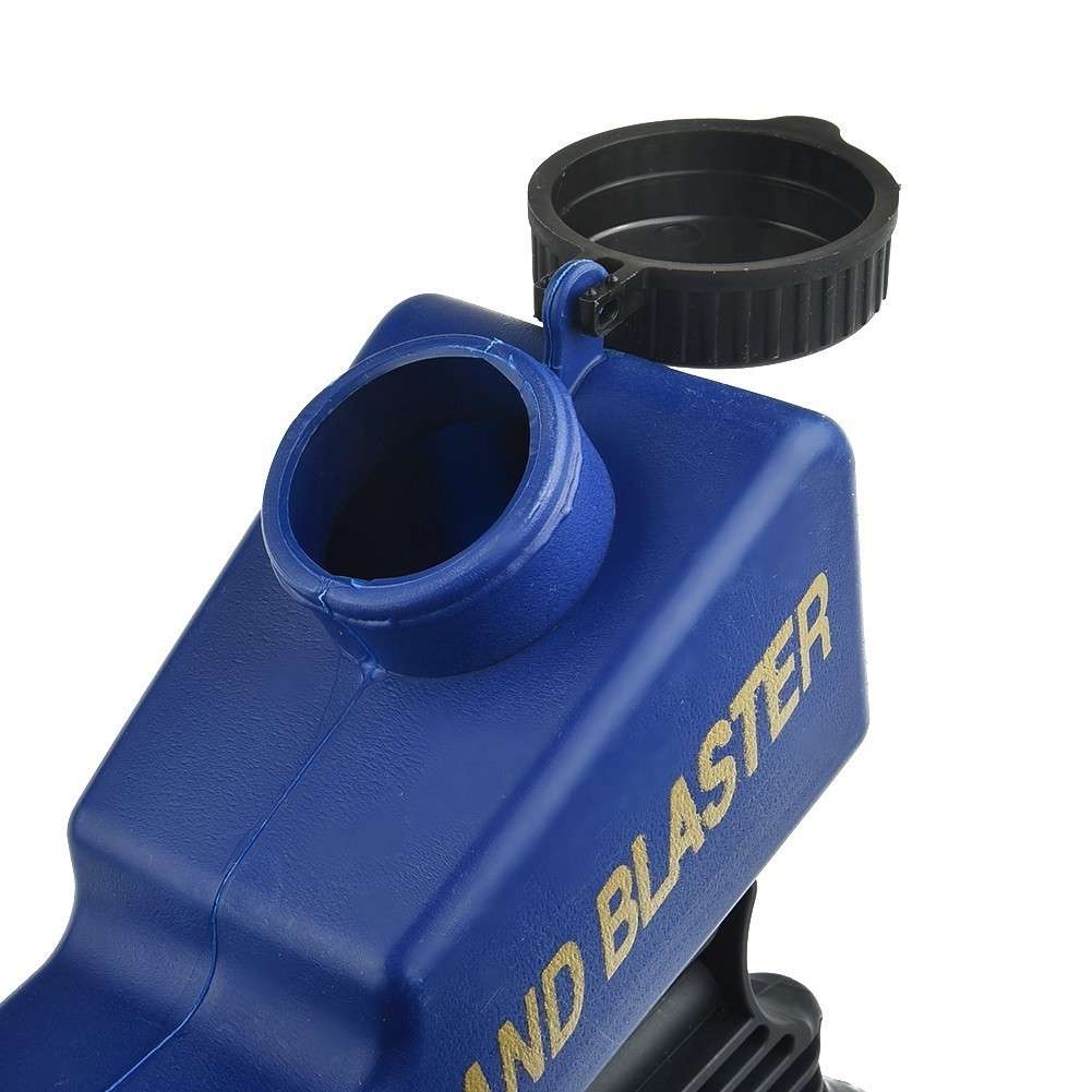 Sand Blaster 70~150Psi Pressure Blaster Gravity Handheld Rust Removal 280*250*85