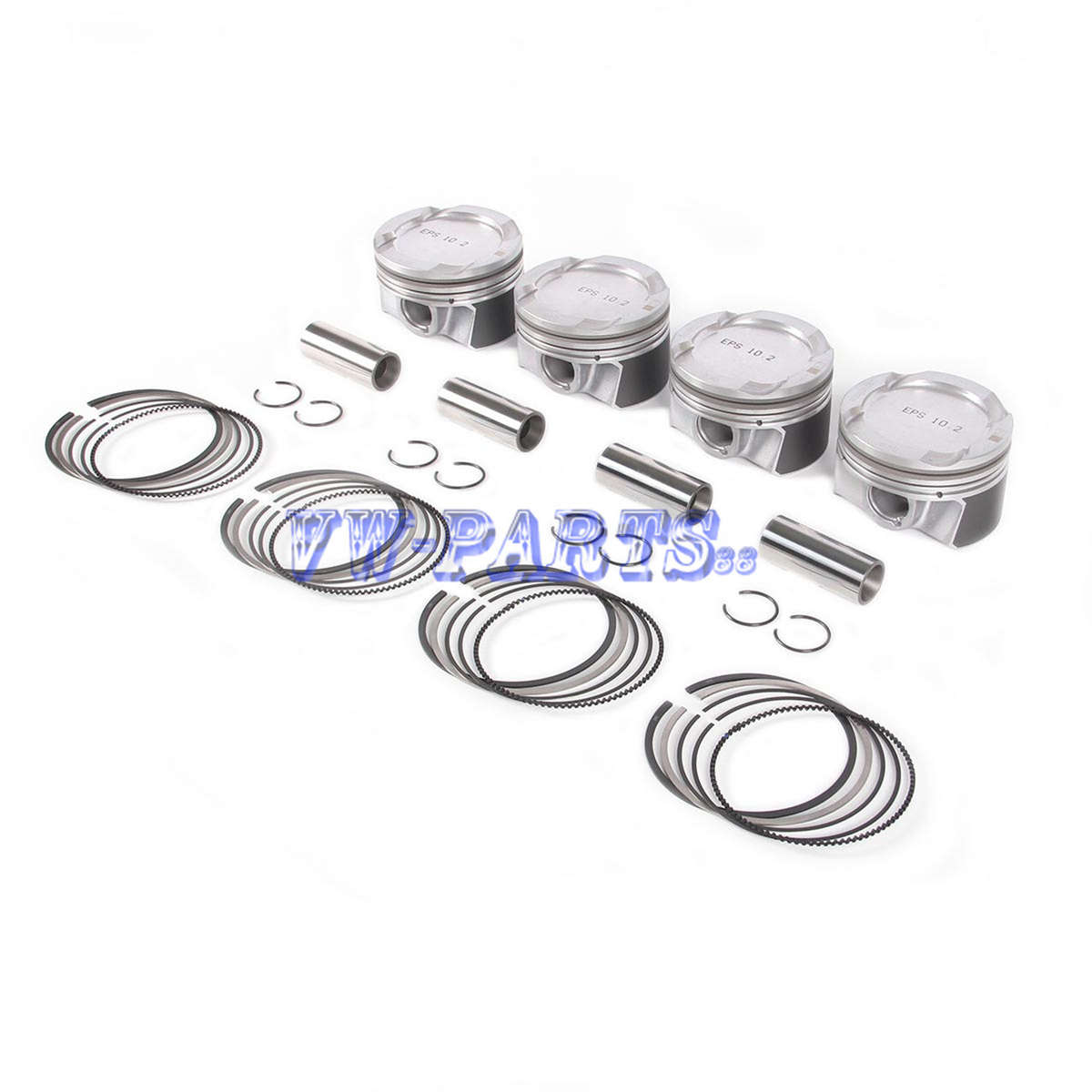 2.0T Piston Ring Assembly +0.5mm Set Fit For BMW 125i 330iX 520i X3 B46 B48