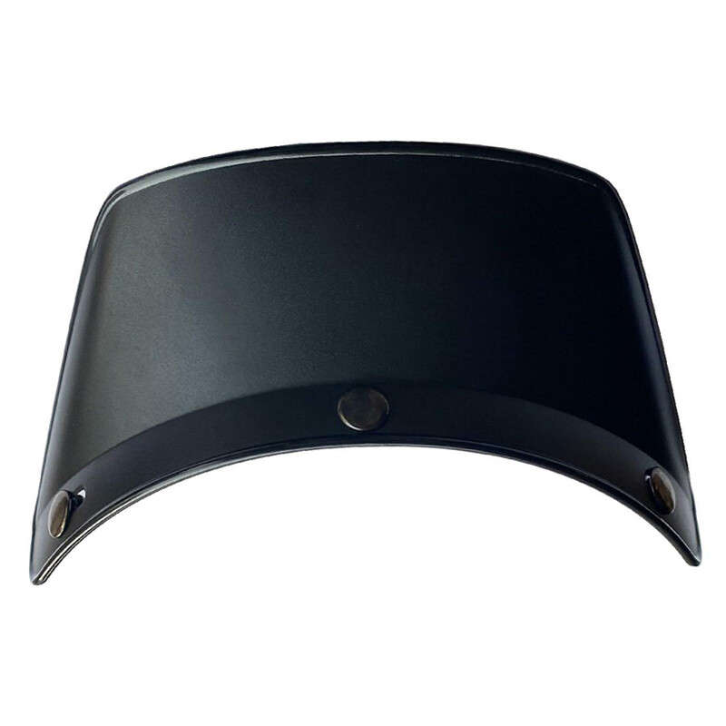 Motorcycle Retro 3 Snap Buttons Helmet Sun Wind Shield Visor Lens Universal 1pc