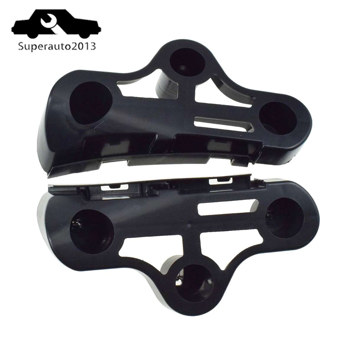 Pair Front Bumper Mounting Bracket Left & Right Set For Toyota Sequoia 2007-2021