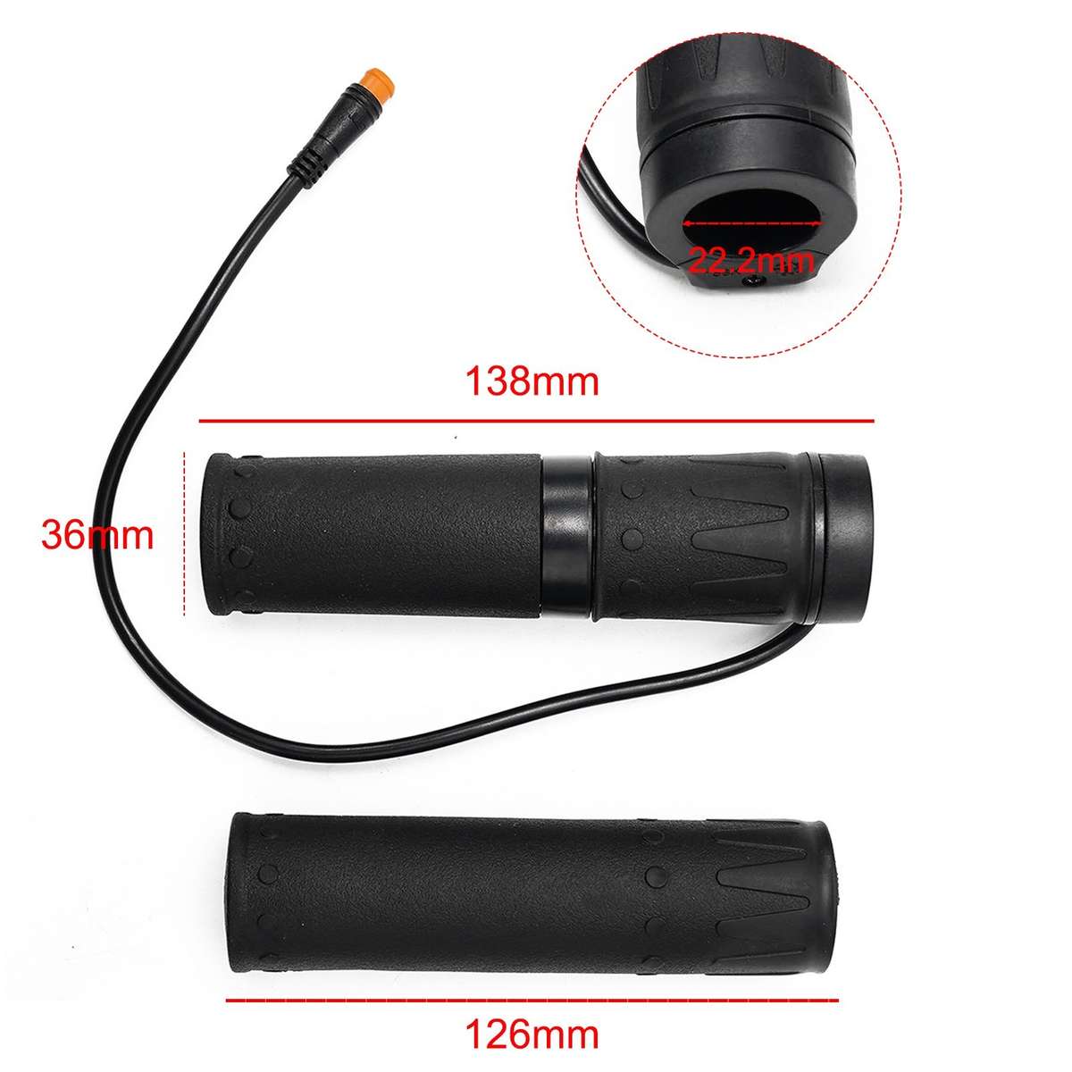 Replace Half Twisting Throttle Ebike Electric Bike Part Speed Throttle