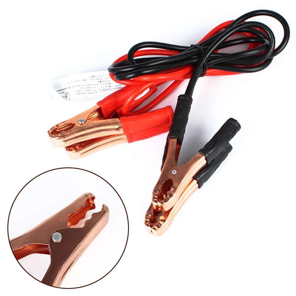 500A 1.8m Car Battery Cable Booster Cable Double-ended With Clamps Clips