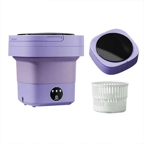 Mini Washing Machine 8L Folding Portable Sterilization Drying Laundry Machines