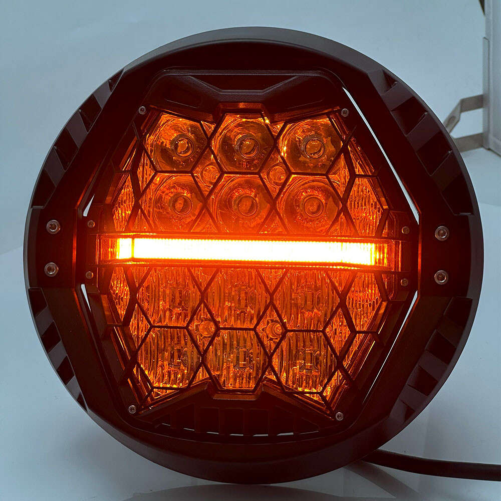 7 inch LED Projector Headlight w/Two Version DRL For Harley Davidson motorcycle