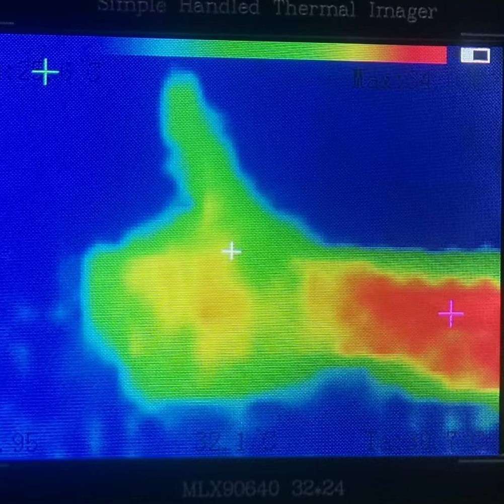 Infrared Thermal Imager Sensor Floor Heating Temperature Thermal Imaging-Camera