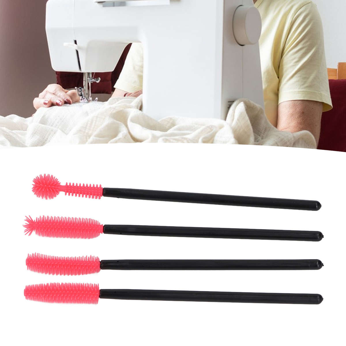 40pcs Sewing Machine Cleaning Brush Multifunctiona