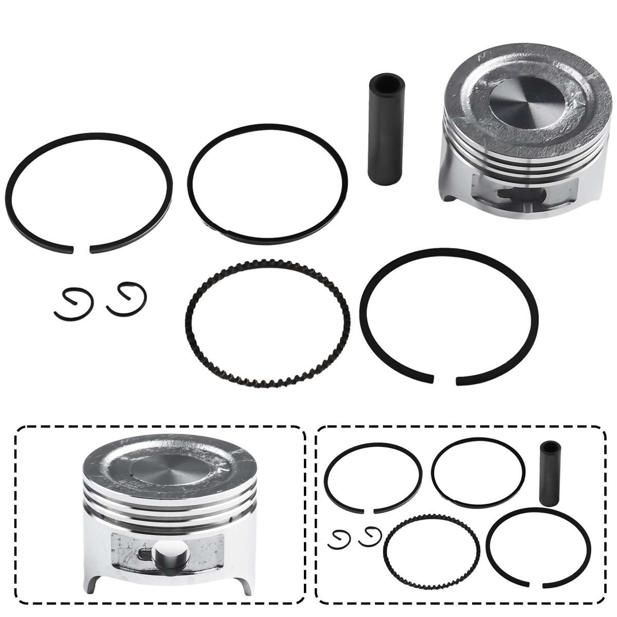 Piston & Rings Standard For HONDA for GX120 Engines (60mm Bore) 13101-ZH7-010