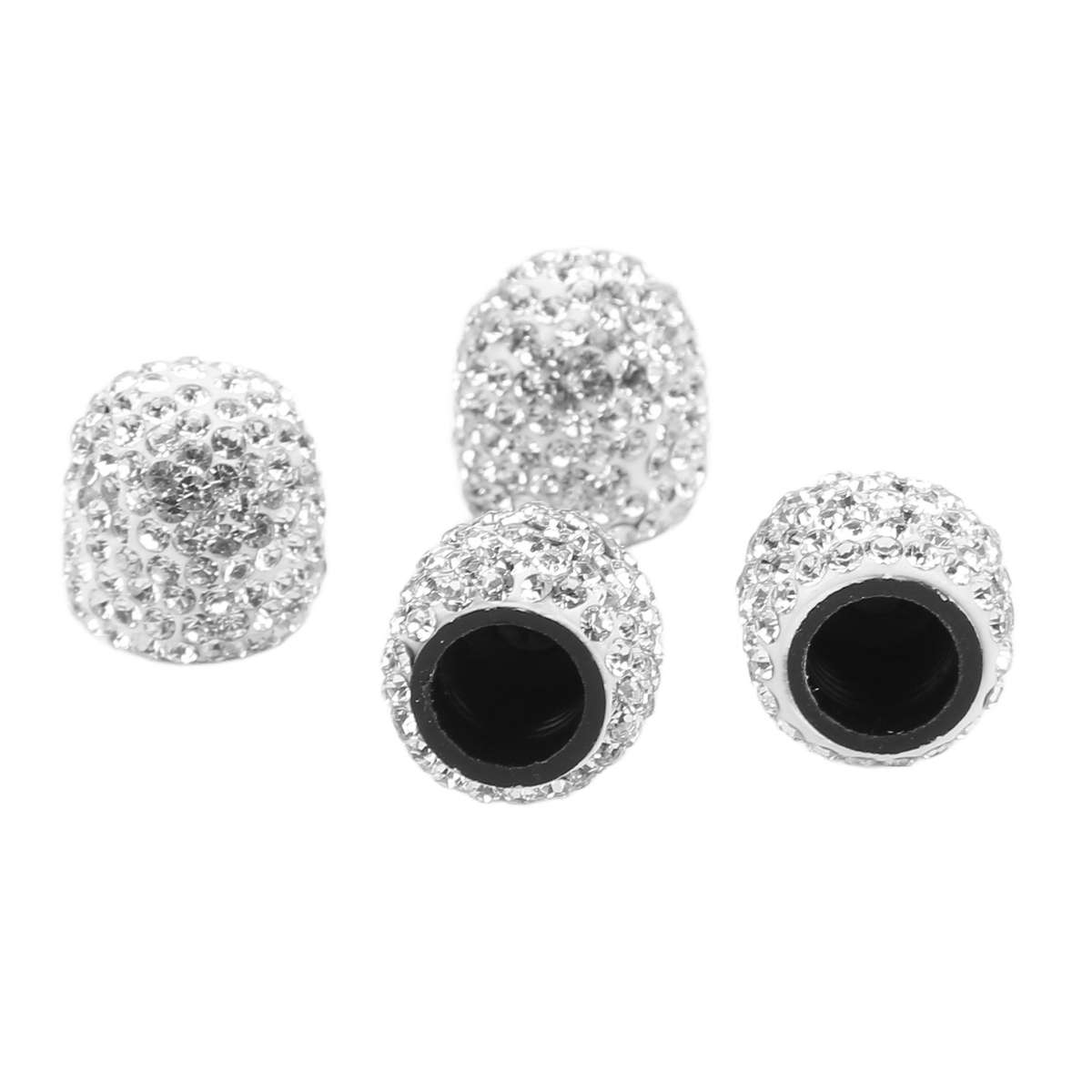 4 Pcs Valve Stem Caps 15mm Stem Air Cover Tire Decoration For Car Moto CHW