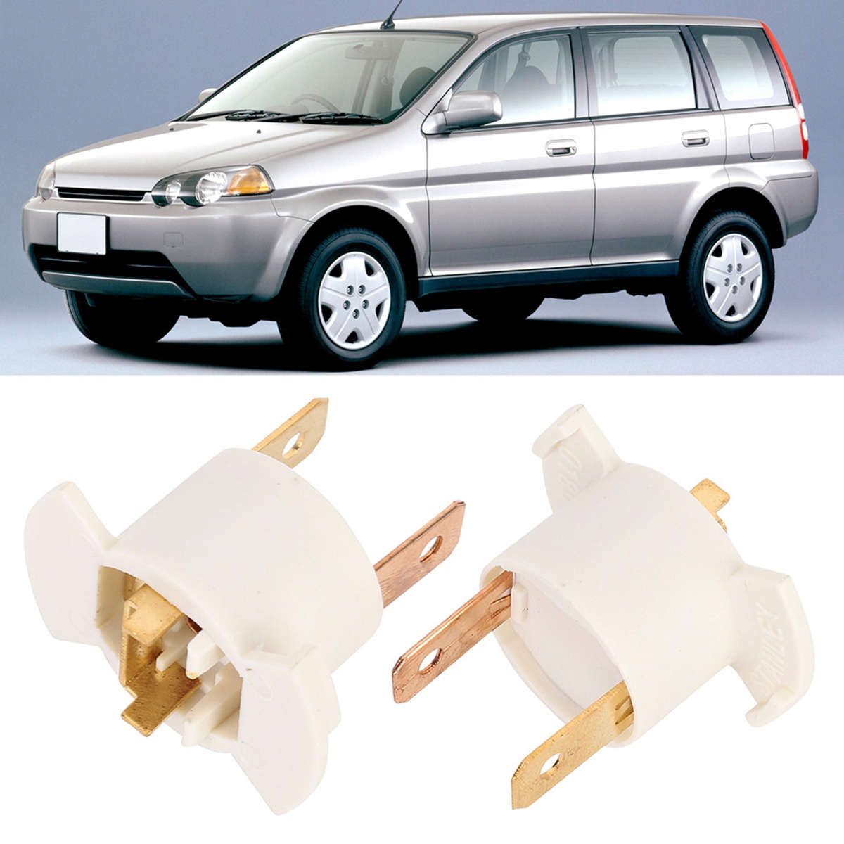 Car Headlight Bulb Holder Socket 33116-SD4-961 Auto Accessory Fits For CRV