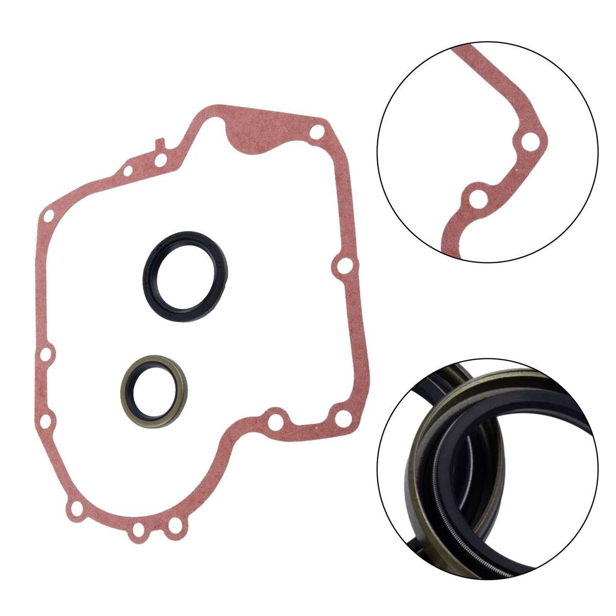 Metal Crankcase Gasket & Oil Seal For Set For 697110 & 795387 Lawn Mower