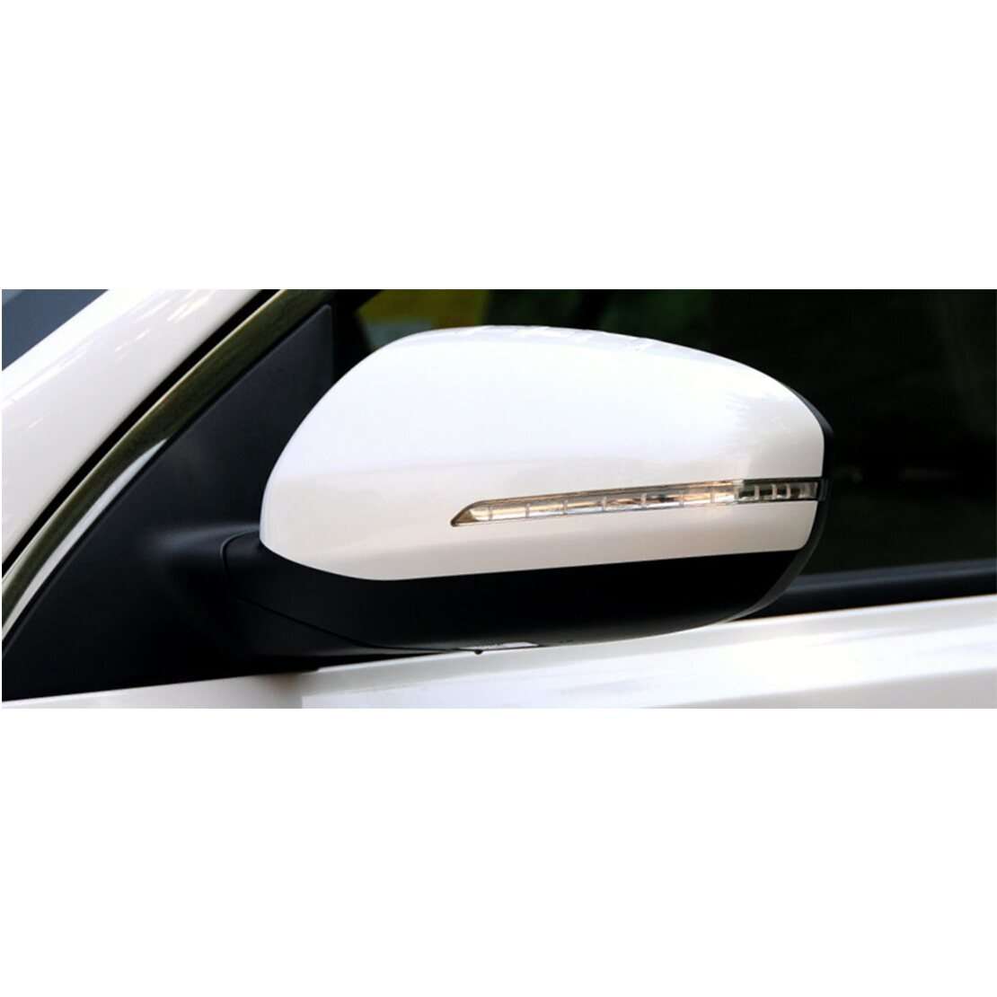 White Wing Mirror Cover Cap Fit For Kia Optima K5 2011 2012 2013 2014 2015