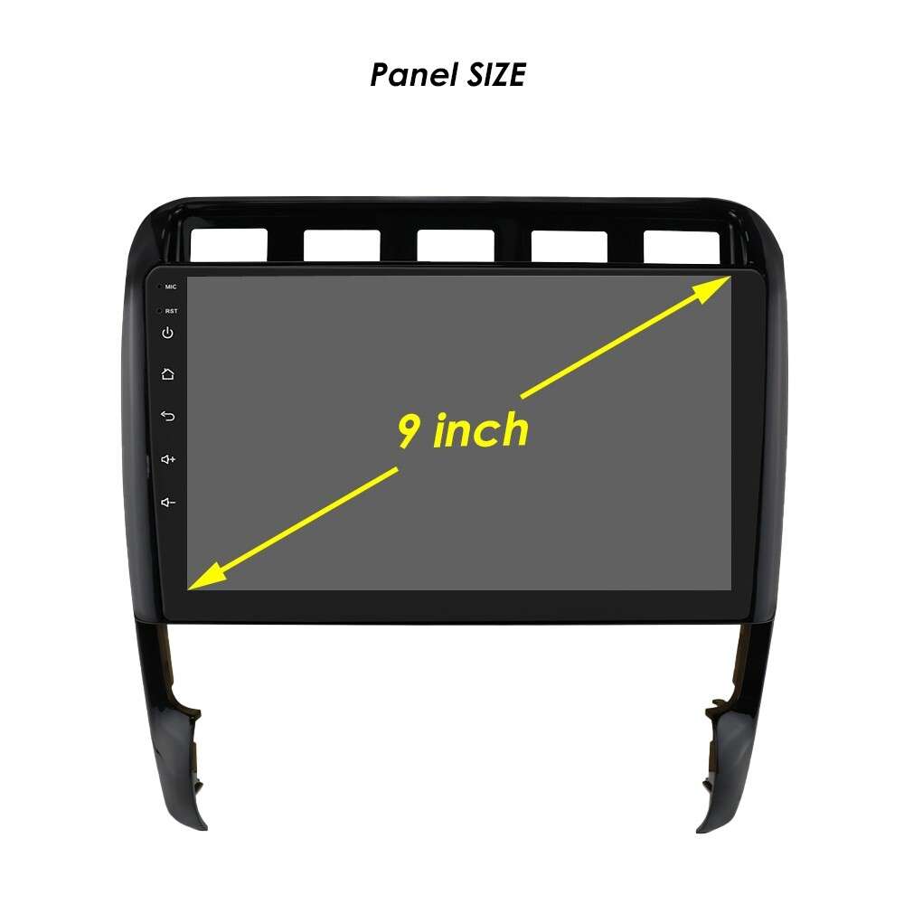 Apple CarPlay 2+32GB Android 11 Car Navi GPS Radio for Porsche Cayenne 2002-2010