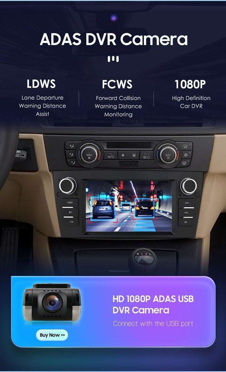 2+32GB For BMW 3er E90 E92 E93 M3 Android 12 Car Play Stereo Radio WiFi Navi GPS