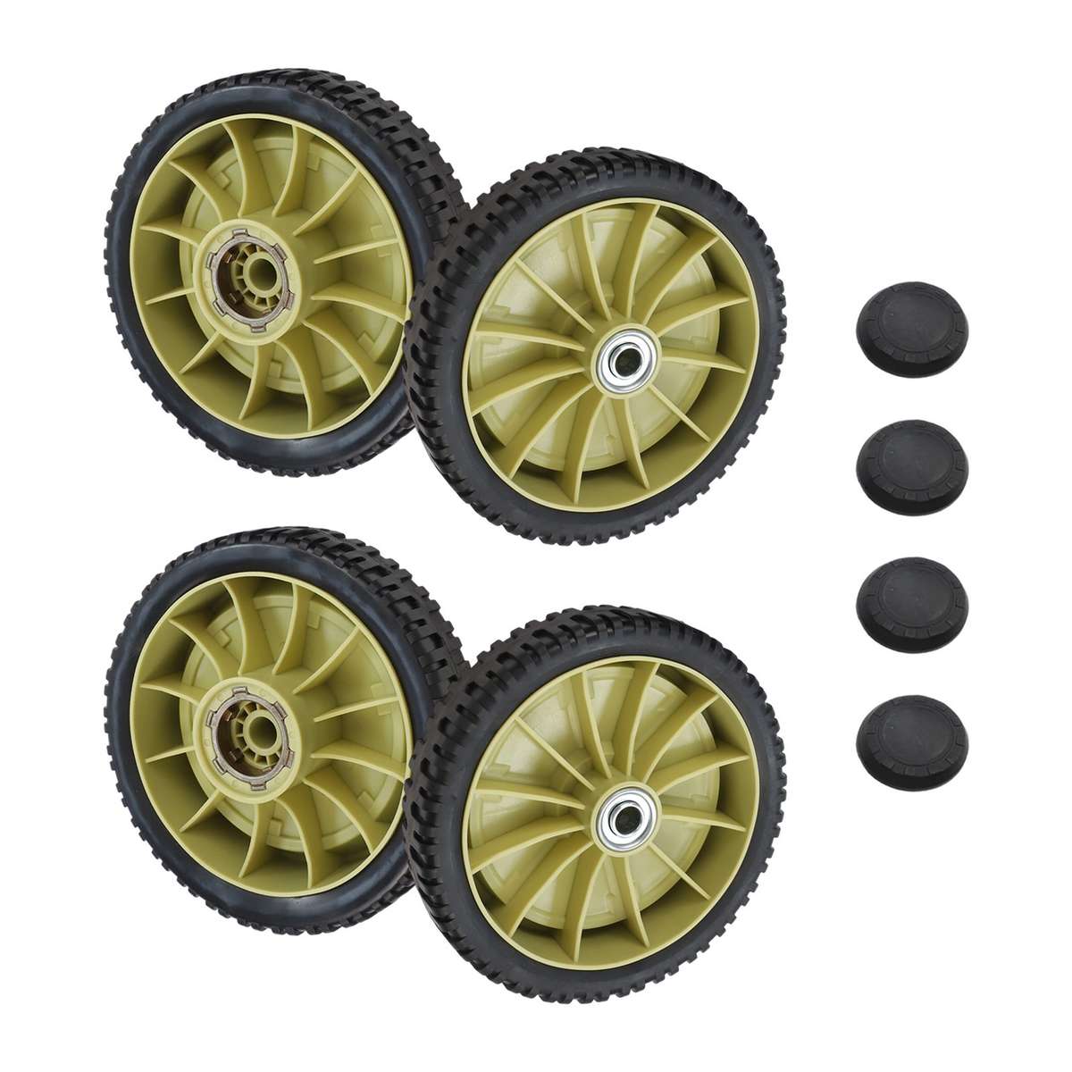 For Honda Lawn Mower Wheel Replacement Kit 20CM Front & Rear Wheels (4-Pack)