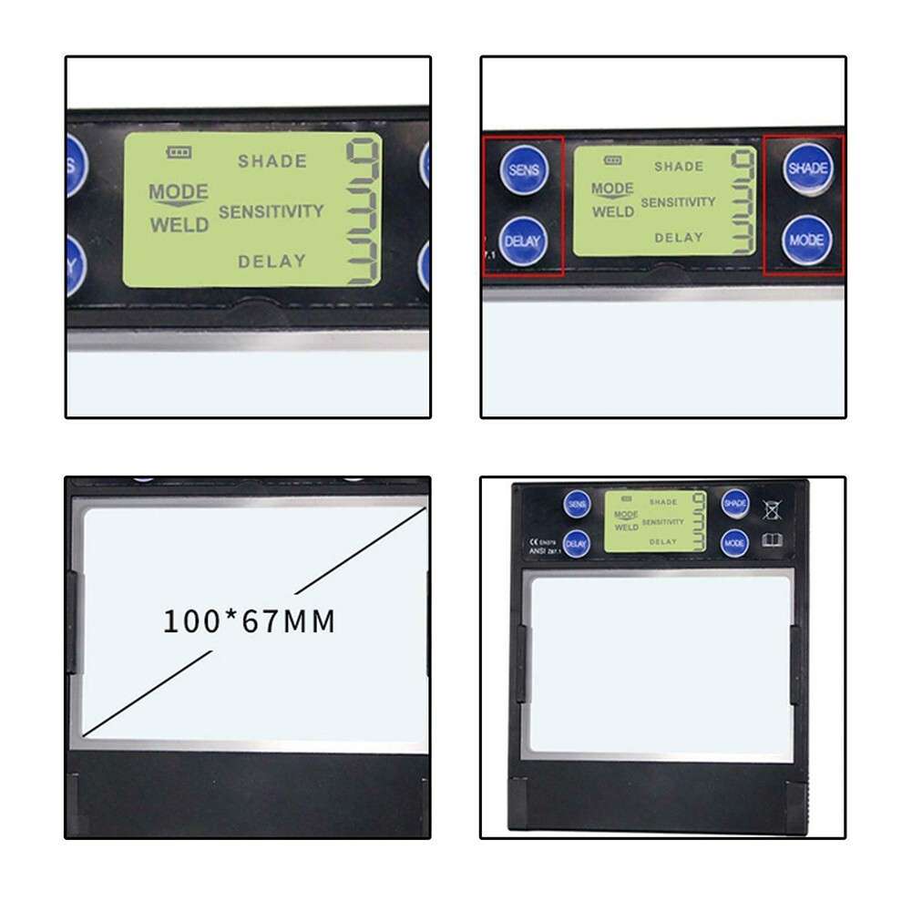 Advanced Technology Welding Auto Darkening Lens For Superior,Perfo