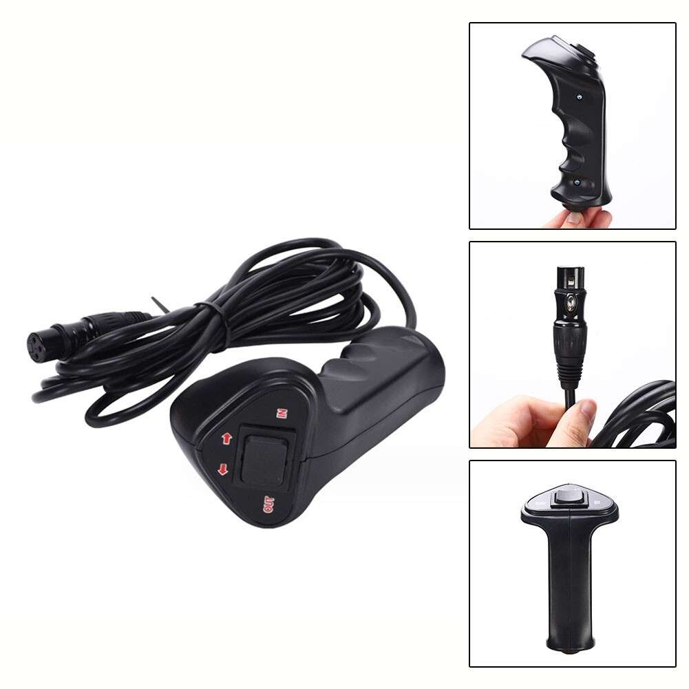 Convenient Wireless Remote Control With Wired Winch Controller