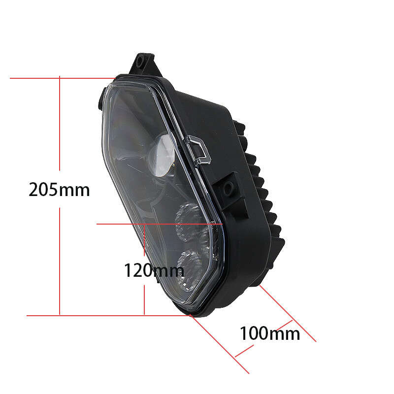 LED Headlight Conversion Replacement Head Lamp for Polaris RZR 800 RZR 900 XP