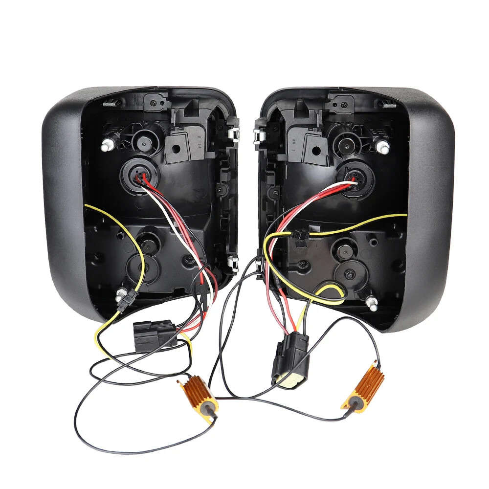 Pair SmokedFor Jeep Gladiator JT 2020-2024 Led Tail Lights w/Running Light